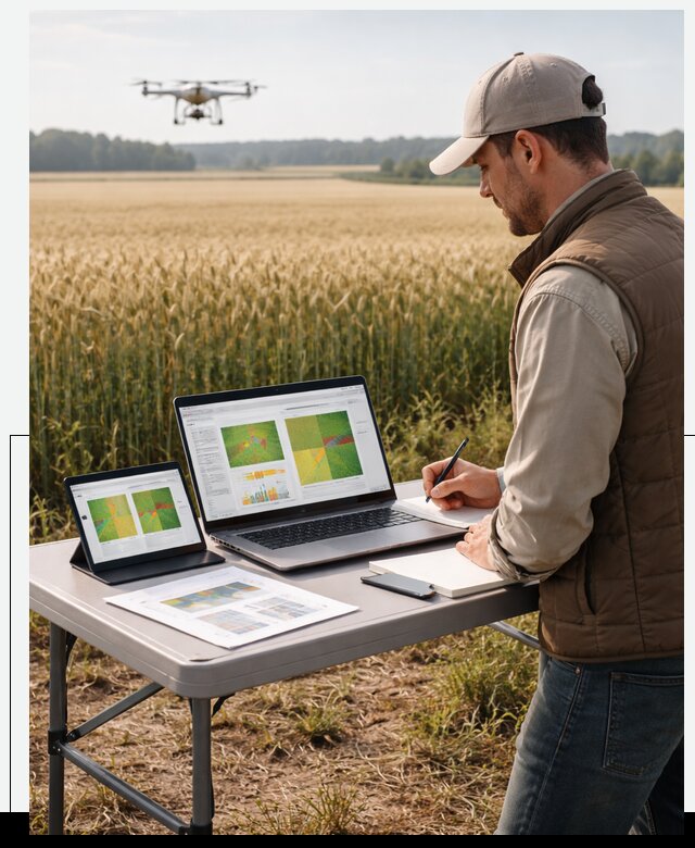 Система AI прогнозирования урожайности для точных агрономий в Прохладном