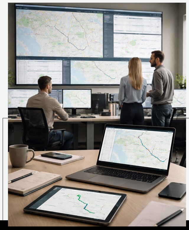 Трекинг грузов и Fleet Management, мониторинг автопарка в Прохладном