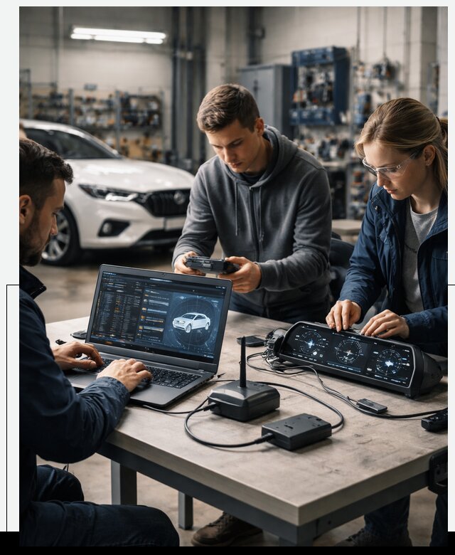 Разработка Connected Car и ПО для автопрома в Прохладном